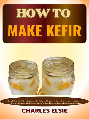 cover image of HOW TO MAKE KEFIR
